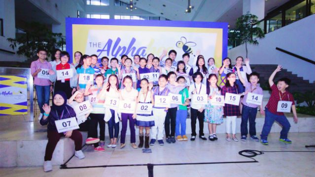 Students show spelling prowess at the Alphabee Spelling Contest 2016