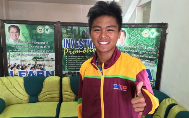 DavNor athlete finally bags gold in tennis in 5th Palaro stint