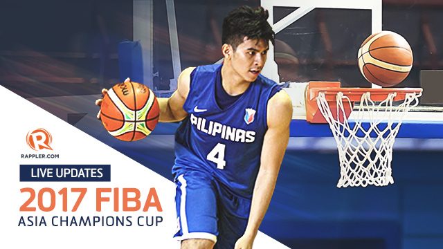 HIGHLIGHTS: Philippines vs Palestine – 2017 FIBA Asia Champions Cup