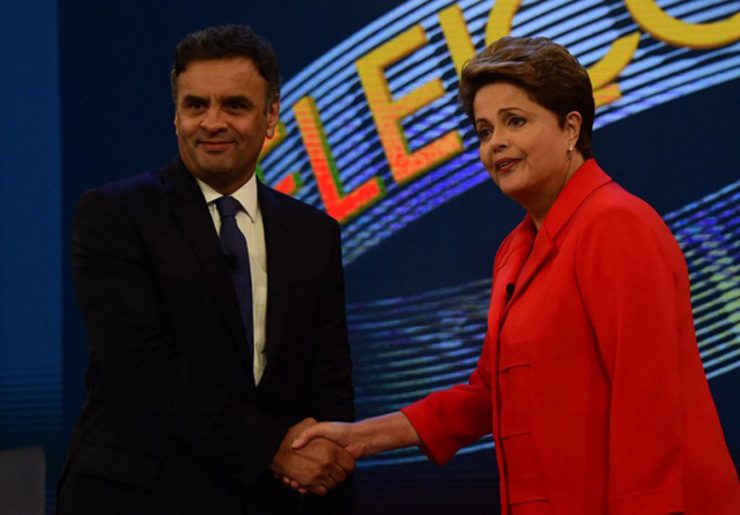 Brazil poll rivals clash over corruption claim