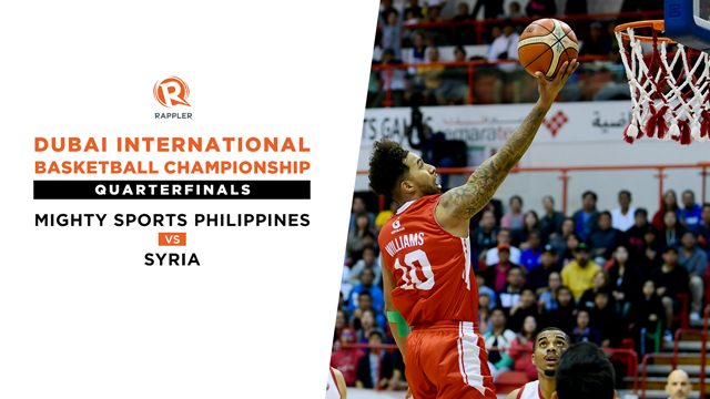 HIGHLIGHTS: Philippines vs Syria – Dubai International Championship Quarterfinals