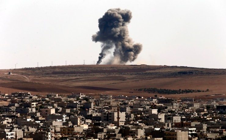 US-led airstrikes pound ISIS sites as Kurds hold out in Kobane