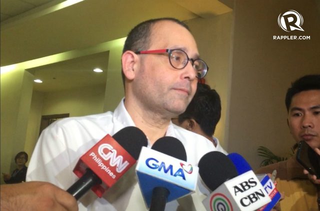 NOT DOING HIS JOB? Duterte allies accuse CHR Chairperson Chito Gascon of being partial against the President. File photo by Rappler  