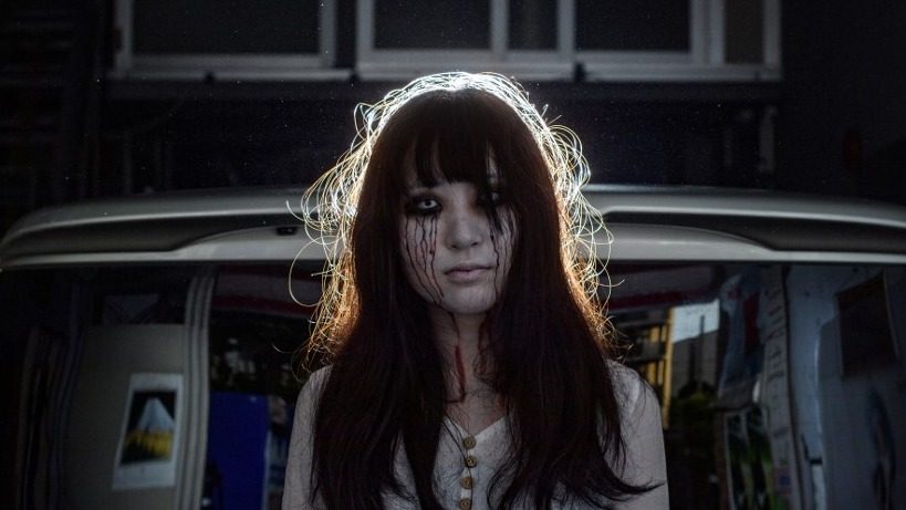 Don’t open the door! Japan haunted house goes drive-in