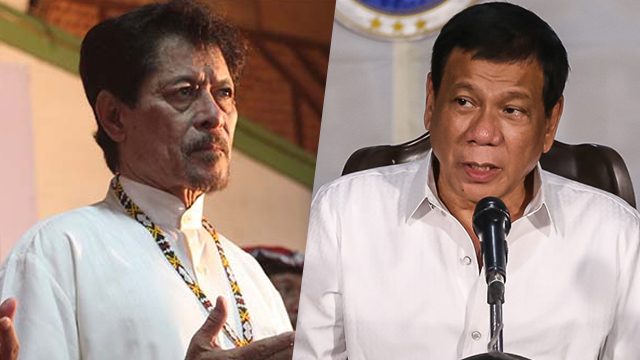 Duterte on ‘fragile’ Misuari: ‘I don’t want him detained’