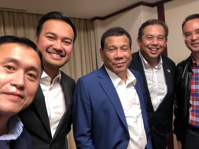 Duterte meets with Speaker hopefuls in Japan