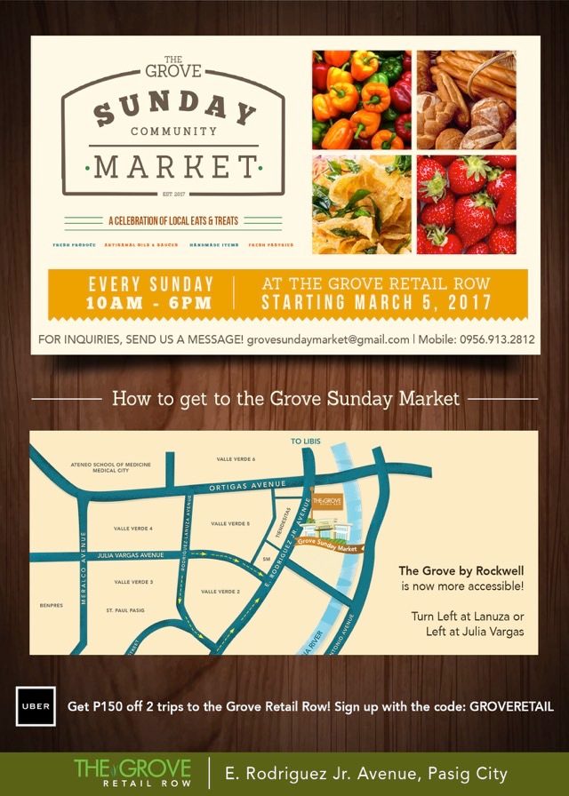 The Grove Sunday Community Market: Enjoy local eats and treats