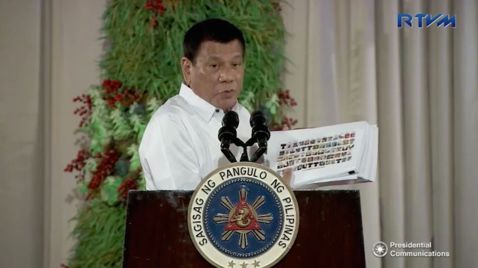 Former Misamis Oriental mayor on Duterte drug list reports to PNP