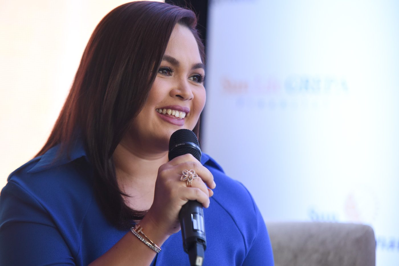 HAPPY CLIENT. Santos-Agoncillo was already a Sun Life client long before the company reached out to her for an endorsement. Photo by Alecs Ongcal/Rappler 