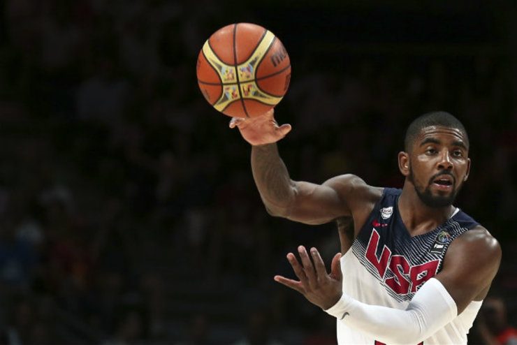 Kyrie Irving showed he could be a pure point guard when necessary. Photo from FIBA.com