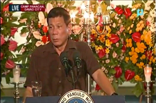 Duterte names officials linked to drugs