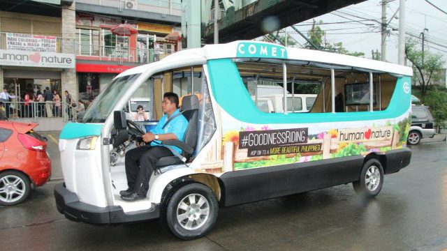 Quezon City e-jeepney fare starts at P7.50