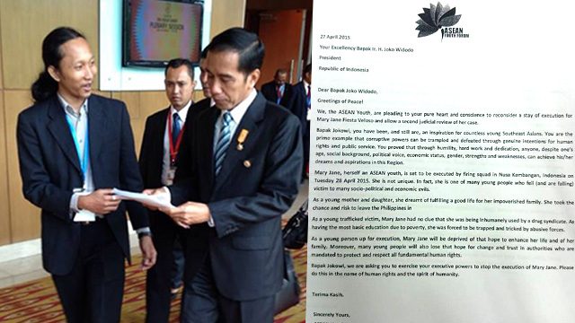 ASEAN youth to Jokowi: #SaveMaryJane