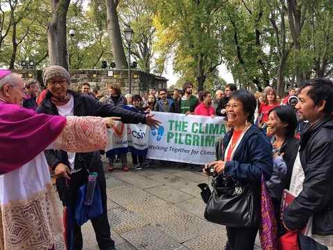 Climate change pilgrimage: Winning hearts and minds