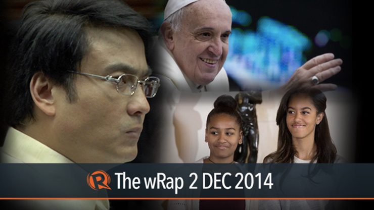 Revilla bail petition, Pope Francis PH mass, Obama daughters | The wRap