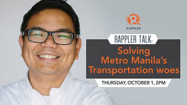 Rappler Talk: Solving Metro Manila’s transportation woes