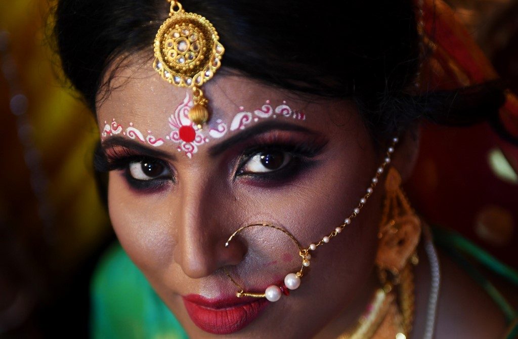 ‘Rainbow wedding’: Indian transgender couple marry in emotional ceremony