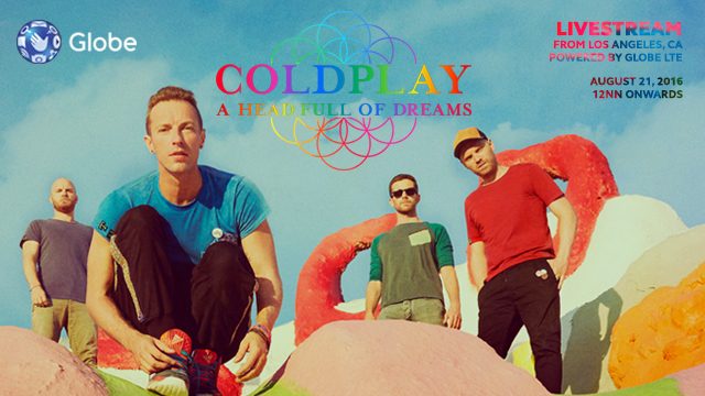 Watch the livestream of ​Coldplay’s ‘A Head Full of Dreams’ concert