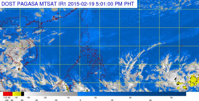 Cloudy skies for Bicol, Quezon on Friday