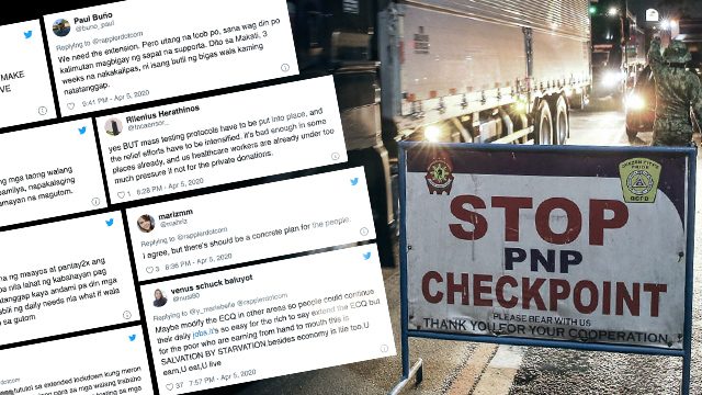 ‘Walang tutol kung may tulong’: Netizens weigh in on proposed lockdown extension