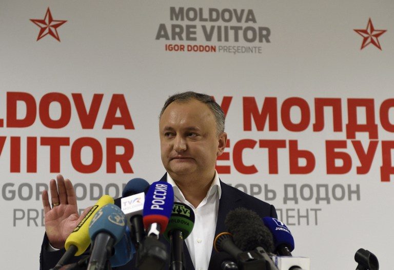 Pro-Russian candidate wins Moldova presidency