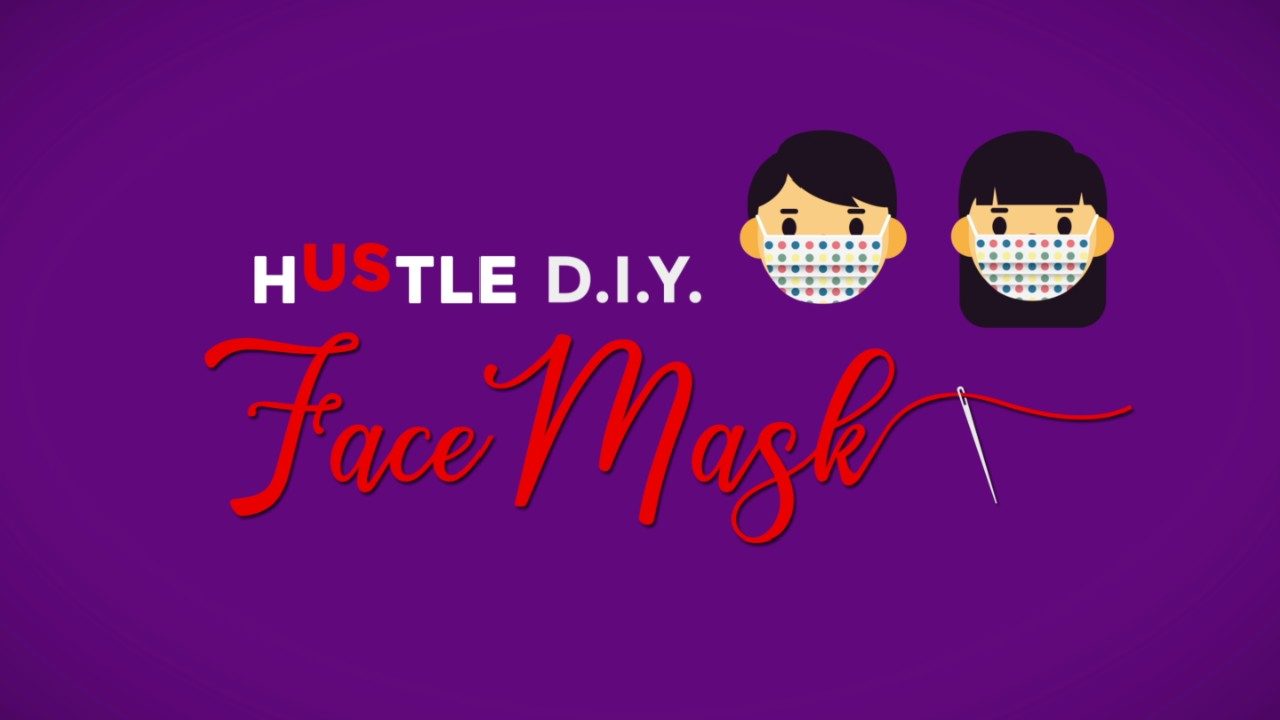 WATCH: The Hustle guide to making a DIY face mask