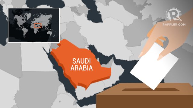 Saudi holds first ever election open to women