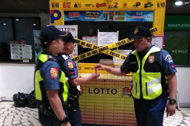 ROVING. Cops pursue patrols to spot lottery outlets across Metro Manila. NCRPO photo 