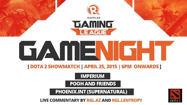 HIGHLIGHTS: Game Night DOTA 2 showmatch, April 25