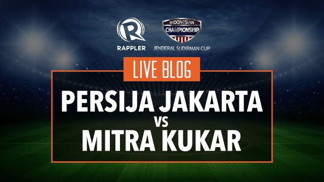 LIVE BLOG: Persija Jakarta vs Mitra Kukar