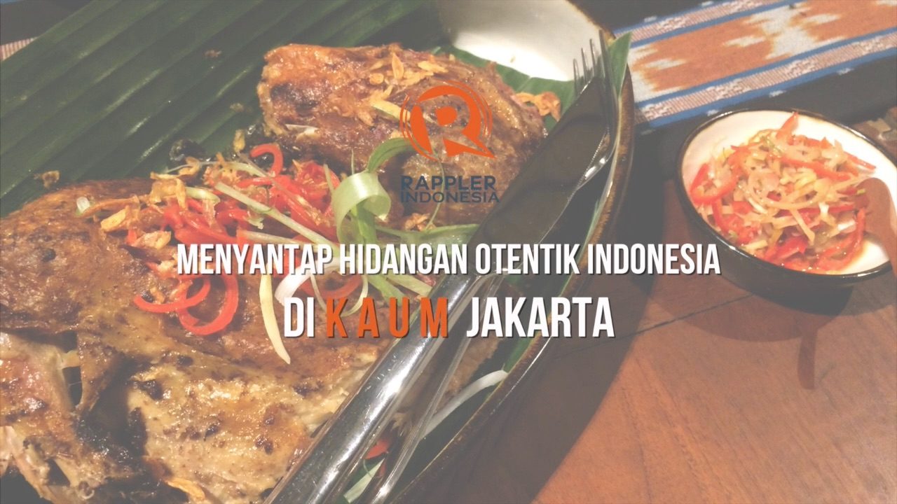 SAKSIKAN: Menyantap hidangan otentik Indonesia di KAUM Jakarta