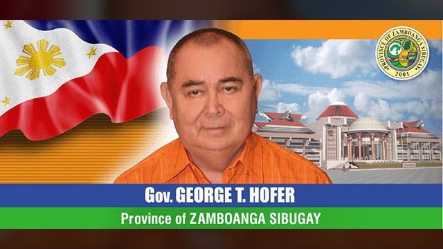 Ex-Zamboanga Sibugay governor George Hofer dies at 80