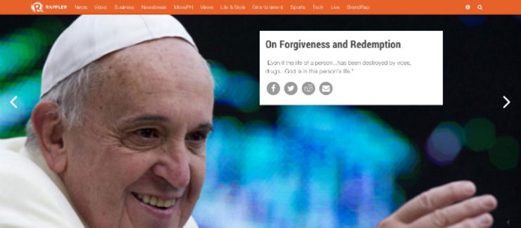 SWIPE, CHOOSE, SHARE. Visit Rappler's 'Pope in 140' to pick the papal quotes that suit you the most. 