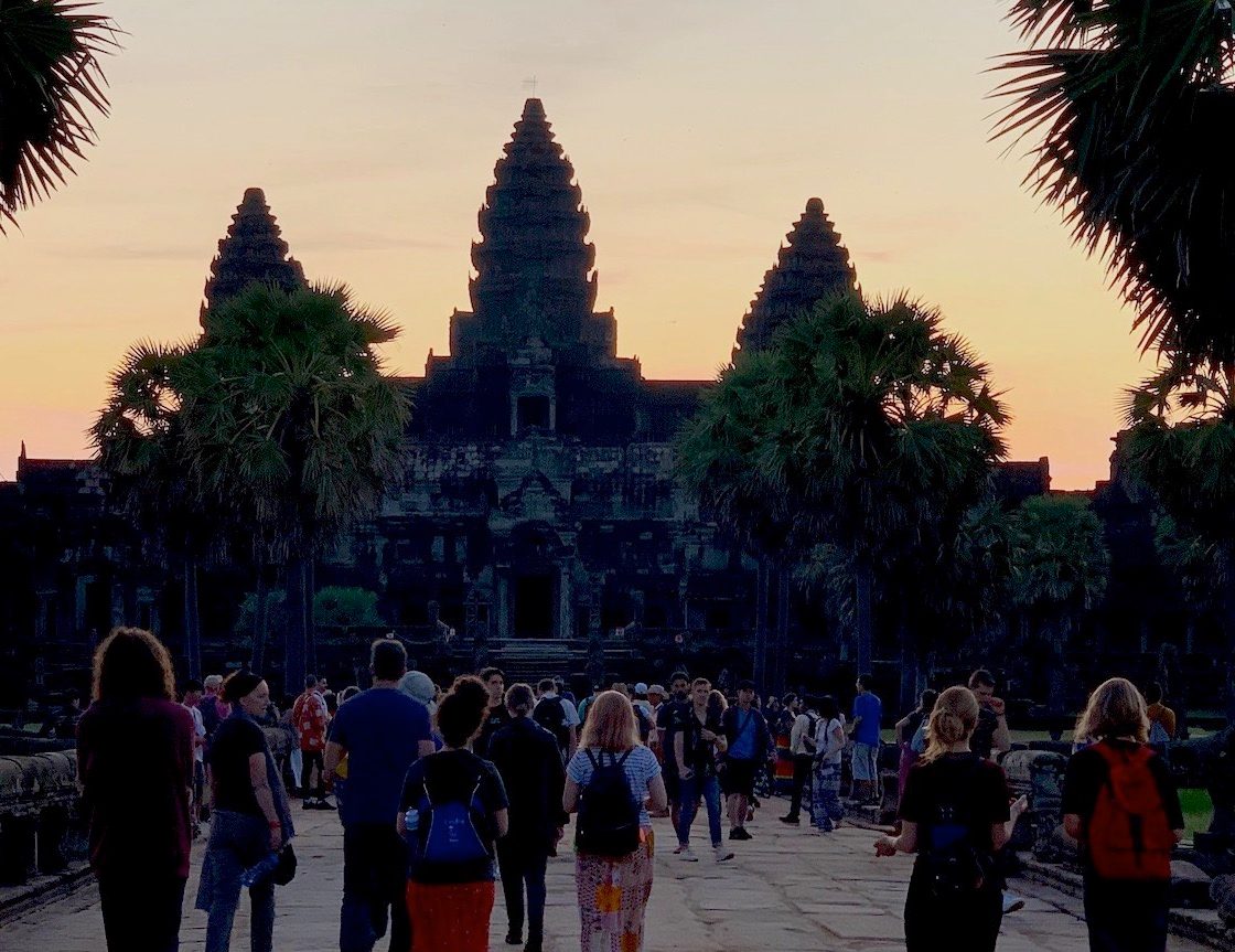 Temple runs in Siem Reap