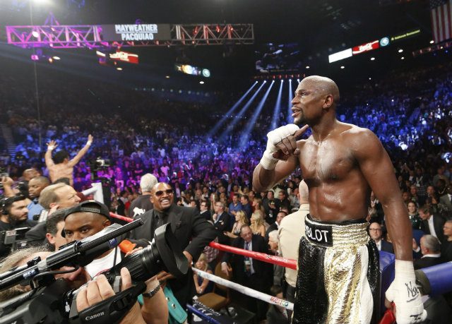 ‘Pacquiao, you’re not on my level’ – Mayweather