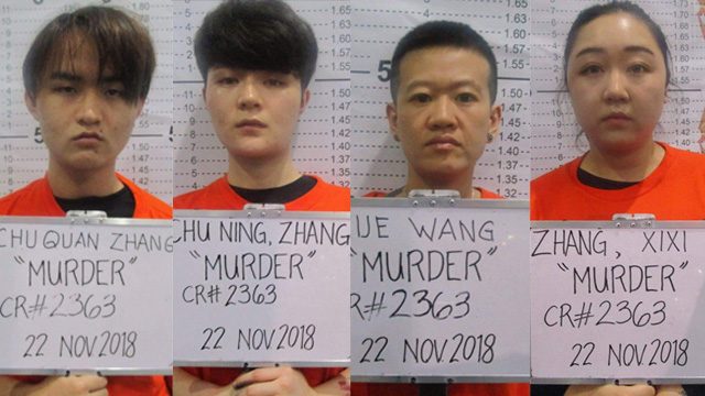 Cops arrest 4 Chinese over gruesome killing in Makati condo