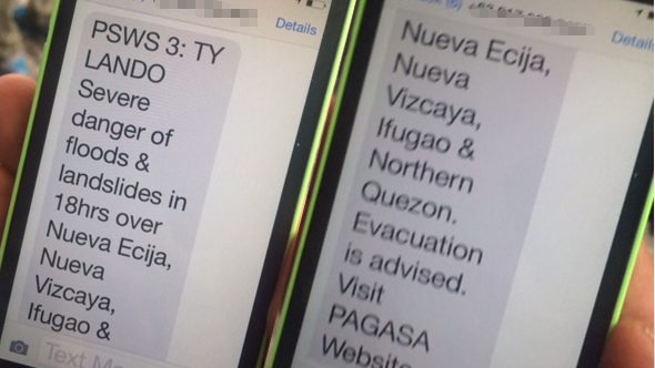 NDRRMC advises evacuation in 5 provinces via text blast