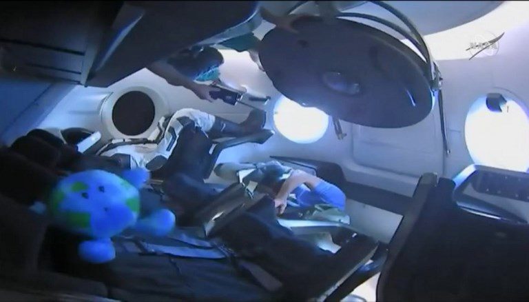 SpaceX Dragon capsule successfully docks with ISS