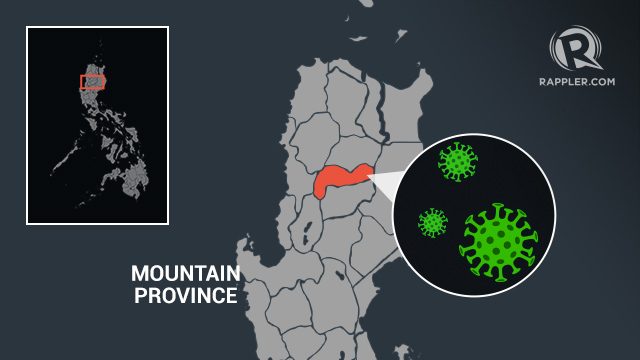 Mountain Province records 1st coronavirus case