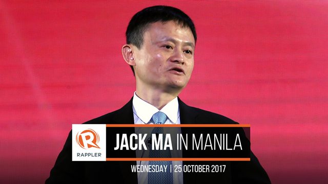 LIVE: Jack Ma in Manila