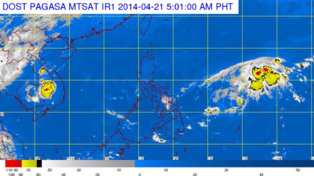 Cloudy Monday for Eastern Visayas