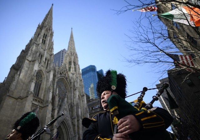 New York police arrest man carrying gasoline into St Patrick’s Cathedral