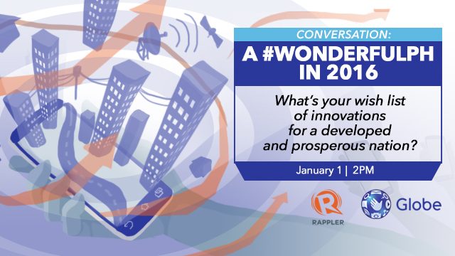 CONVERSATION: For you, what would make a #WonderfulPH?