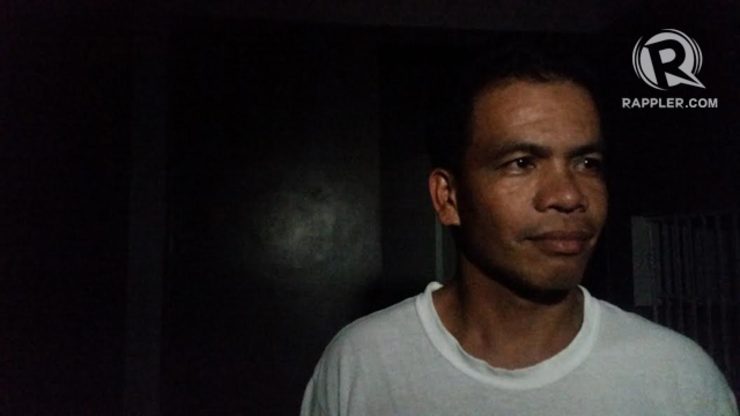 Ismael de Castro, Laiya resident. Photo by Patricia Evangelista/Rappler