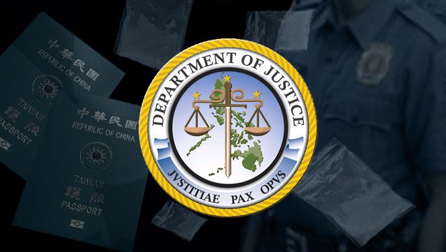 DOJ files drug charges vs 2 Taiwanese, NCR cop and family