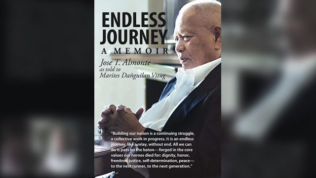 MUST-READ. Former National Security Adviser Jose Almonte's memoir will be launched on February 25, 2015.  