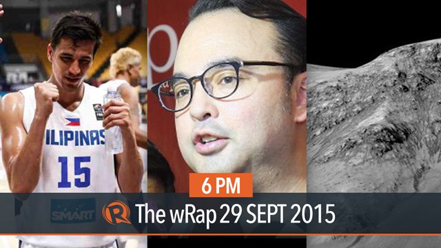 Cayetano for VP, Gilas vs India, water on Mars | 6PM wRap