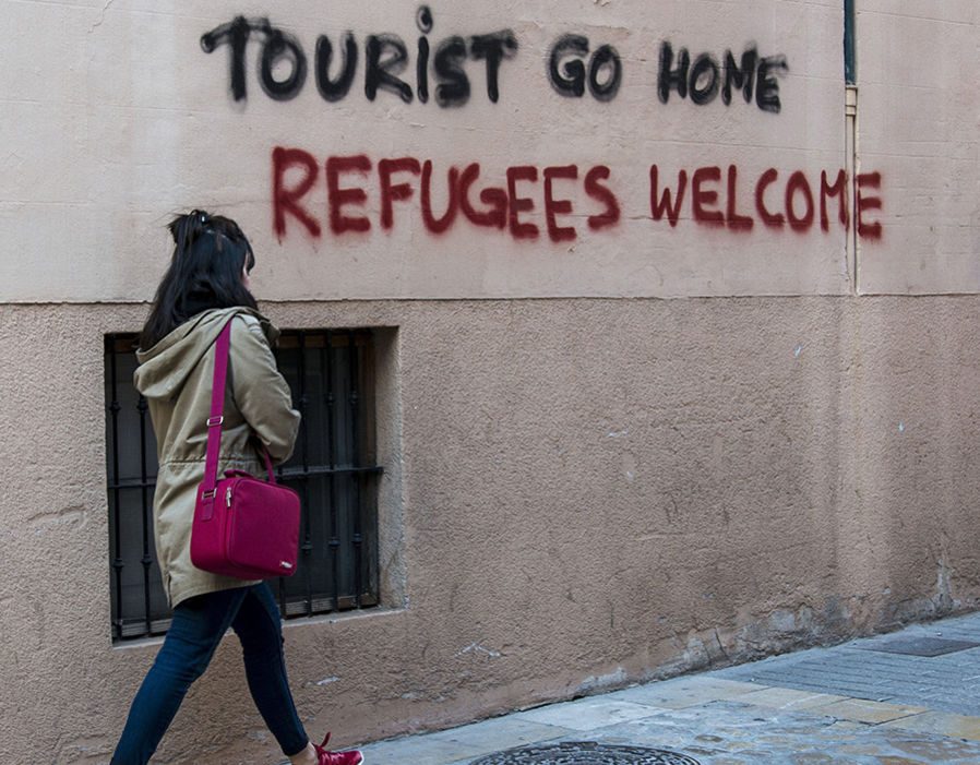 Terlalu banyak wisatawan, warga Spanyol serukan anti-turis
