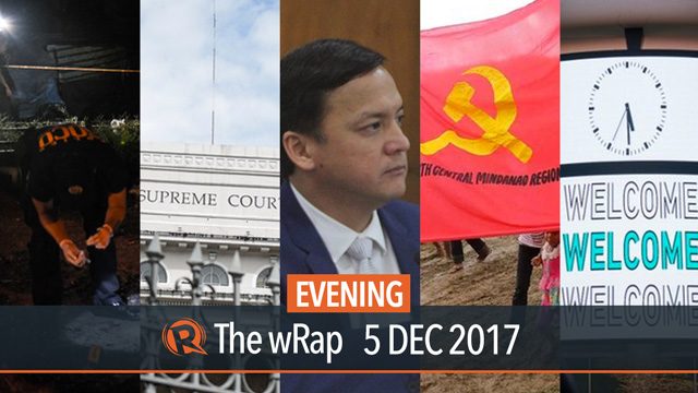 Duterte on PNP, SC affirms martial law, Marquez on Sereno | Evening wRap