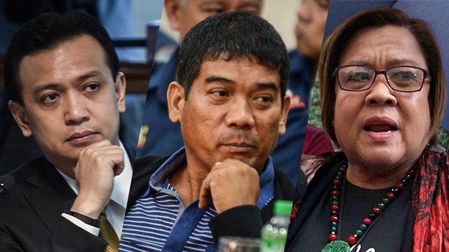 Trillanes, De Lima hit Dayan, Espinosa ‘script’ in Senate probe